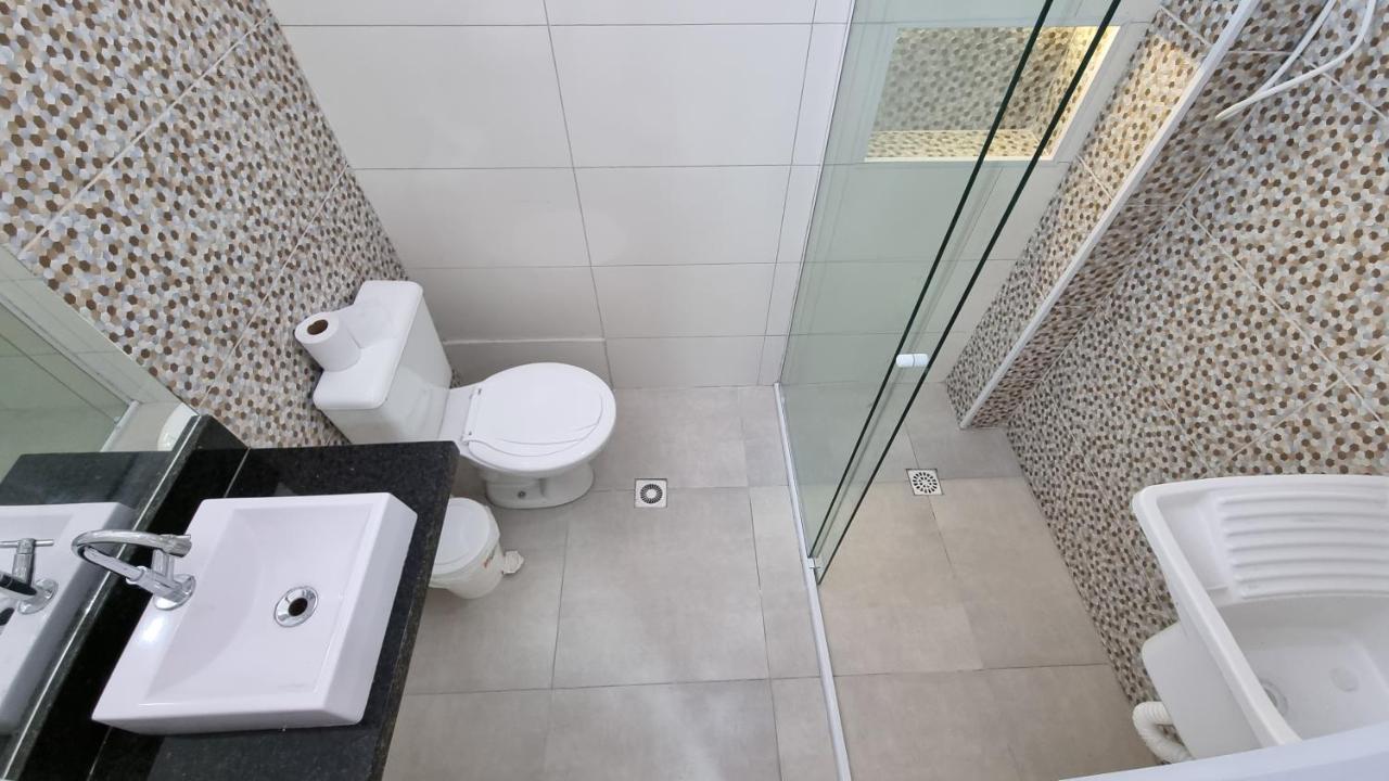 Apartamento Kit Praia Grande Na Guilhermina Frente Mar Apartment Bagian luar foto